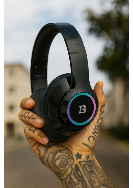 Kablosuz Bluetooth Kulaküstü Kulaklık – Mikrofonlu, Stereo Ses, Aux ve Hafıza Kartı Desteği Nova fırsatları