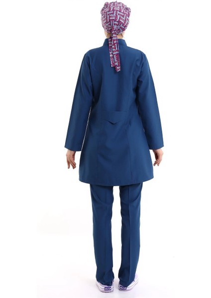 Tesettür Forma Takımı Full Çıtçıt - 5521 Petrol Mavi fiyatları