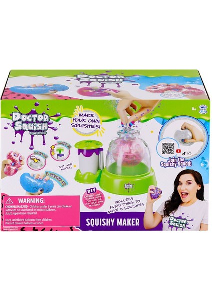 3426 Doktor Squish Yapım Istasyonu -Başeltoys Kız Erkek Çocuk Oyuncak Eğitici Oyuncaklar