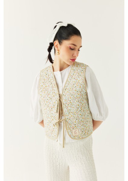 Daisy Çift Taraflı Yelek No:13