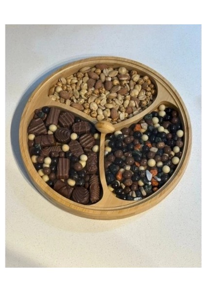 Kapaklı 3 Bölmeli Çerezlik modelleri