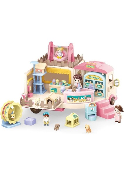 GB0506 Sesli Aksesuarlı Veteriner Arabası Kız Erkek Çocuk Oyuncak Eğitici Oyuncaklar fiyatları