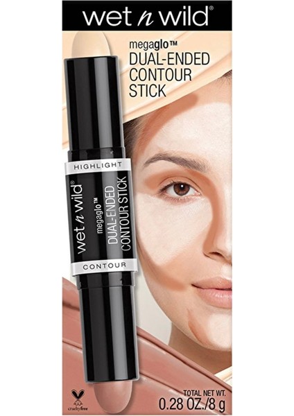 Megaglo Dual-Ended Stick Kontür Lıght/medium