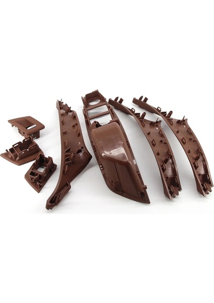 Bmw F10 5 Serisi (2011-2016) Taba Renk Iç Kapı Kolu Tutamağı ve Cam Tuş Seti 7 Parça fiyatları