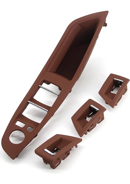 Bmw F10 5 Serisi (2011-2016) Taba Renk Iç Kapı Kolu Tutamağı ve Cam Tuş Seti 7 Parça modelleri