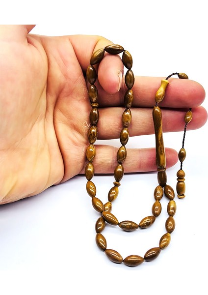 Arpa Kesim Özel İşçilikli Kuka Ağacı Tesbih