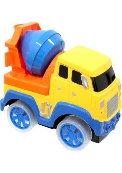 Işıklı Müzikli Pilli Beton Mikseri Kız Erkek Çocuk Oyuncak Eğitici Oyuncaklar fiyatları