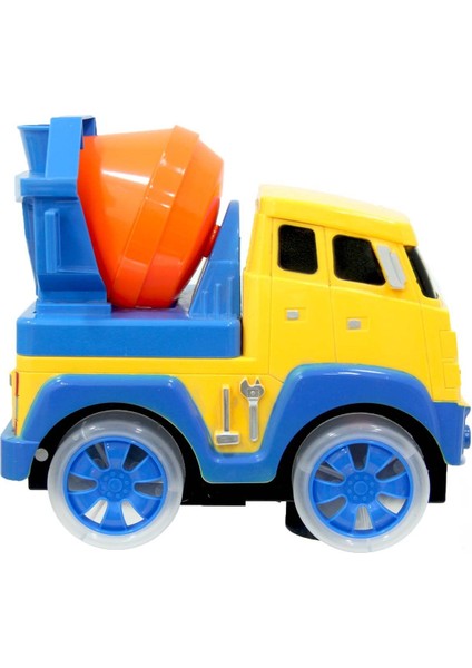 Işıklı Müzikli Pilli Beton Mikseri Kız Erkek Çocuk Oyuncak Eğitici Oyuncaklar modelleri