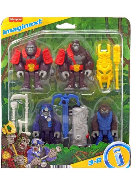 HML57 Imaginext Boss Level Army Pack Kız Erkek Çocuk Oyuncak Eğitici Oyuncaklar
