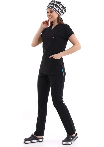 Bflex Yarasa Kol Forma Takım - 4805 Siyah indirimleri