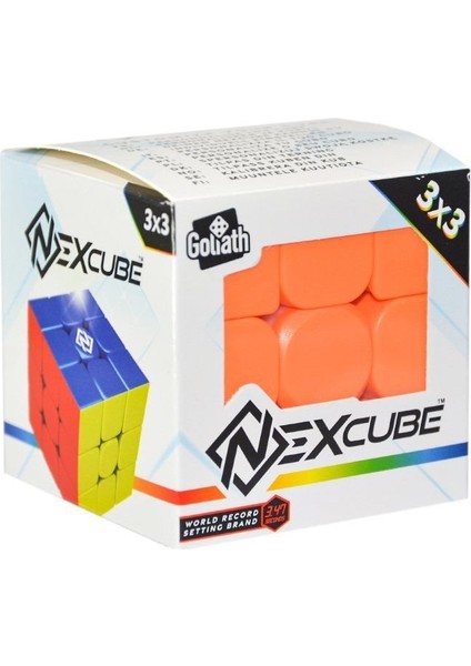 7578 Nexcube Klasik Küp 3x3 -Başel Kız Erkek Çocuk Oyuncak Eğitici Oyuncaklar