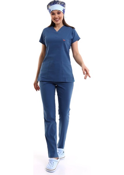 Bflex Yarasa Kol Forma Takım - 4802 Petrol Mavi modelleri