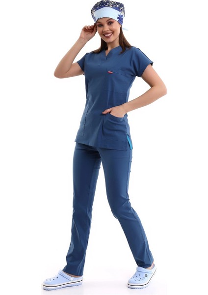 Bflex Yarasa Kol Forma Takım - 4802 Petrol Mavi fırsatları