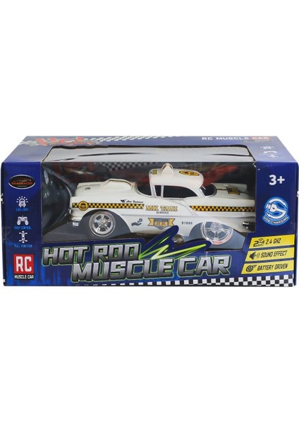 MK8037B Kumandalı Sesli Işıklı Drift Taksi 1:16 -Can Oyuncak modelleri