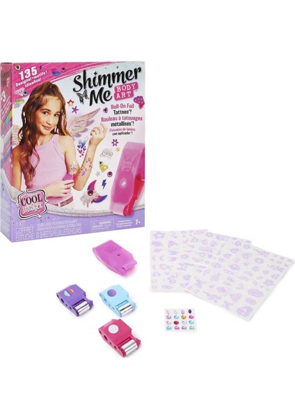 71786 Sun- Hobi Set Cool Marker Dövme Stüdyosu Kız Erkek Çocuk Oyuncak Eğitici Oyuncaklar