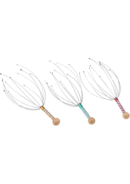 Rahatlatıcı Kafa Masaj Aleti – Saç Deriniz Için Ferahlatıcı Dokunuş (5 Adet)