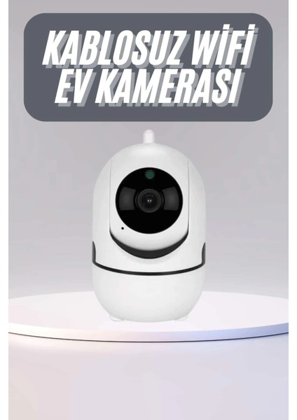 360° Full Hd Akıllı Kamera Hareket Sensörlü Wifi Kamera Çocuk Güvenlik Kamerası