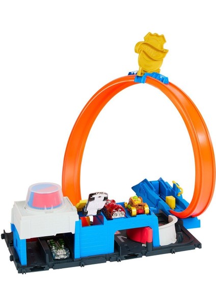 JBM71 Hot Wheels Polis Istasyonu Oyun Seti Kız Erkek Çocuk Oyuncak Eğitici Oyuncaklar modelleri