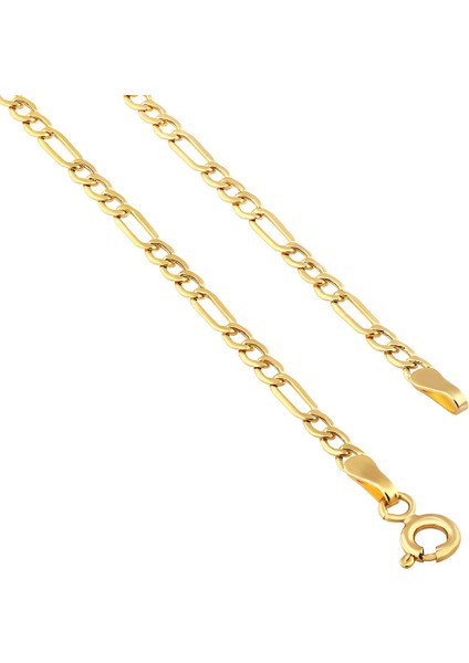Figaro 14 Ayar Altın Zincir 2,10 2,20 gr modelleri