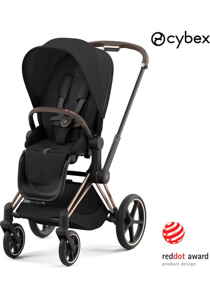 (3 lü) Cybex Priam RG + Cloud T PLUS isize+ adaptör bebek arabası ana kucağı puset travel sistem fiyatları
