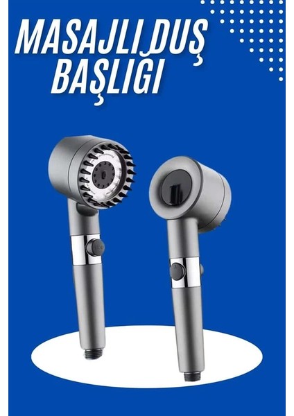 Masaj Etkili Duş Başlığı Yeni Nesil Çok Fonksiyonlu Ayarlanabilir Filtreli fiyatları
