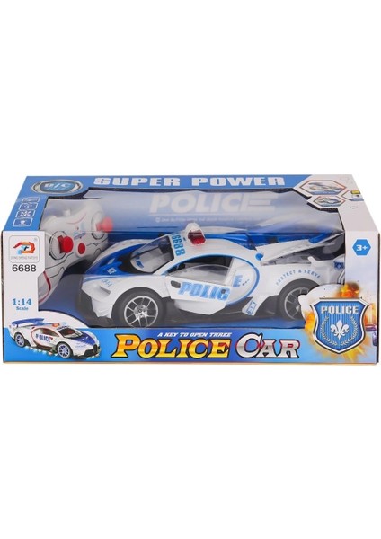 6688-91A Kumandalı Işıklı Polis Araba modelleri