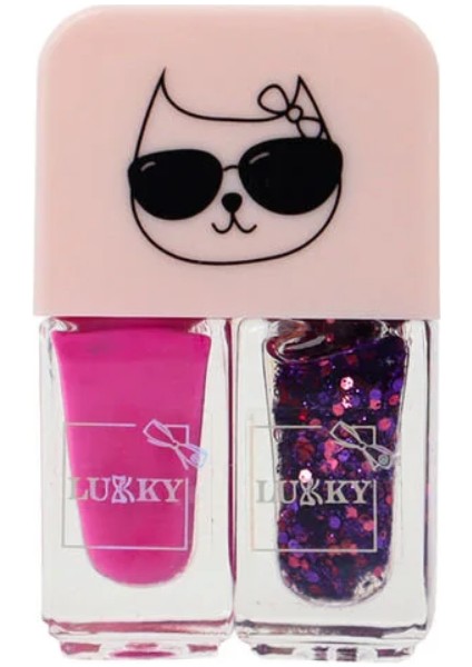 Lukky Soyulabilir Oje - 2 Li Pembe Mor Kız Erkek Çocuk Oyuncak Eğitici Oyuncaklar fiyatları