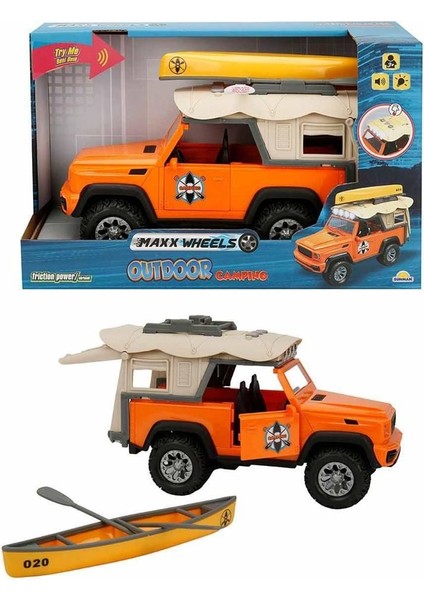 Kamp Aracı Ses Işık 25CM -Sun Kız Erkek Çocuk Oyuncak Eğitici Oyuncaklar