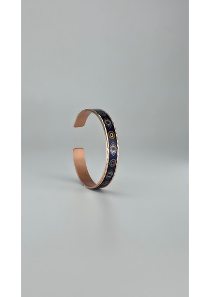 El Yapımı Ayarlanabilir Saf Bakır Bileklik Seti, Bakır Bilezik BB-318 fırsatları