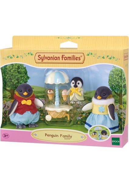 5694 Sylvanian Families Penguen Ailesi +4 Yaş Kız Erkek Çocuk Oyuncak Eğitici Oyuncaklar