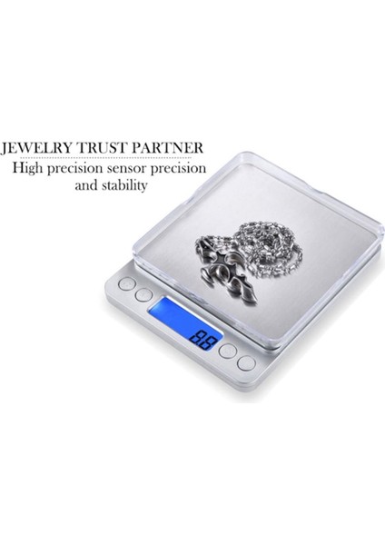 Dijital Hassas Mutfak Terazisi Hassas Tartı 2000 Gr./0.1 Gr. Hassasiyet (4915) fırsatları