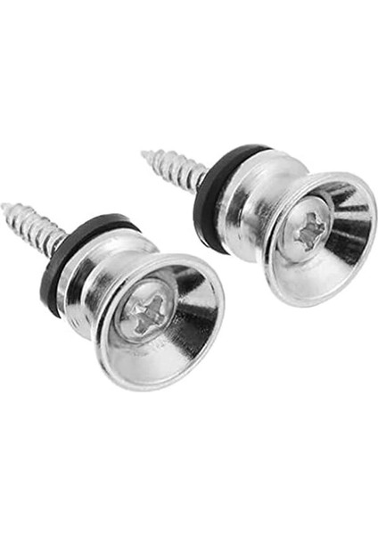 RJSTR01 Gitar Askı Pimi Chrome Krom Guitar Strap Button 2'li Set Askı Demiri fiyatları