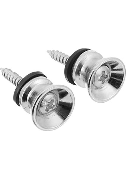 RJSTR01 Gitar Askı Pimi Chrome Krom Guitar Strap Button 2'li Set Askı Demiri indirimleri