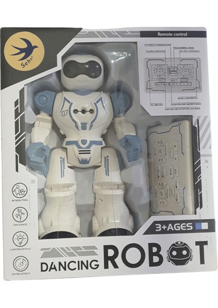 Kızılötesi U/k Progralanabilir Akıllı Robot Kız Erkek Çocuk Oyuncak Eğitici Oyuncaklar