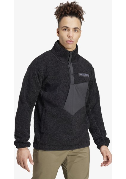 TERREX IW0231 Terrex Xploric High Pile Fleece Pullover Sweatshirt