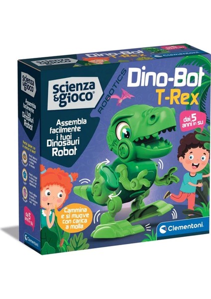 75073 Robotik Laboratuvarı - Dinobot T-Rex +5 Yaş Kız Erkek Çocuk Oyuncak Eğitici Oyuncaklar
