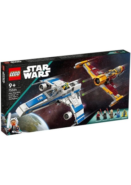 75364 LEGO Star Wars New Republic E-Wing Vs. Shin Hatis Star 1056 Parça +9 Yaş Kız Erkek Çocuk Oyunc