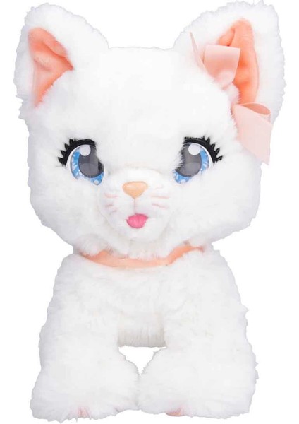 Sesli ve Interaktif Peluş Kedi Bella Kız Erkek Çocuk Oyuncak Eğitici Oyuncaklar