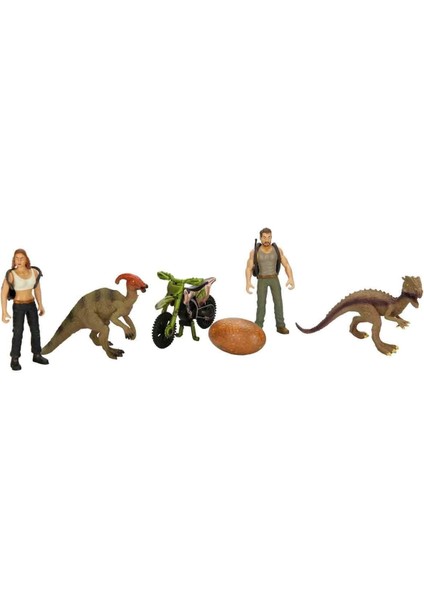 43111 Crazoo Dinozor Figürlü Oyun Seti - 1ADET Stokta Olan Gönderilir Kız Erkek Çocuk Oyuncak Eğitic modelleri