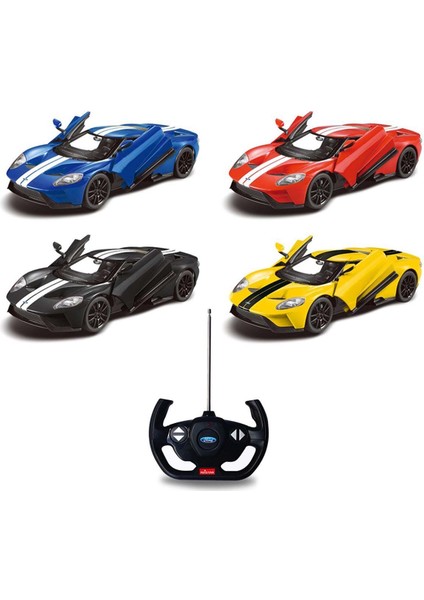 Rastar 1:14 Kumandalı Ford Gt Kız Erkek Çocuk Oyuncak Eğitici Oyuncaklar