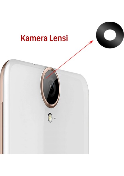 Htc One E9+ Plus A53 A55 Kamera LENS-(5775) - M590B526-N98590