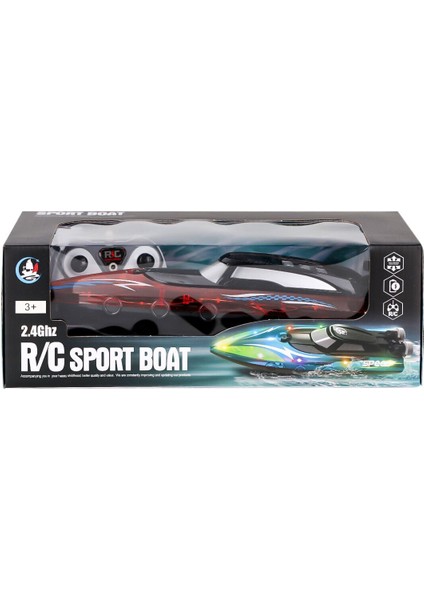 A3504-1 Kumandalı Şarjlı Spor Bot -Canem Oyuncak Kız Erkek Çocuk Oyuncak Eğitici Oyuncaklar