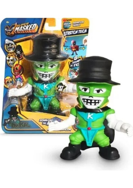 Maskeli Süper Strech Dc Kal 8 Ses Efektli Kız Erkek Çocuk Oyuncak Eğitici Oyuncaklar