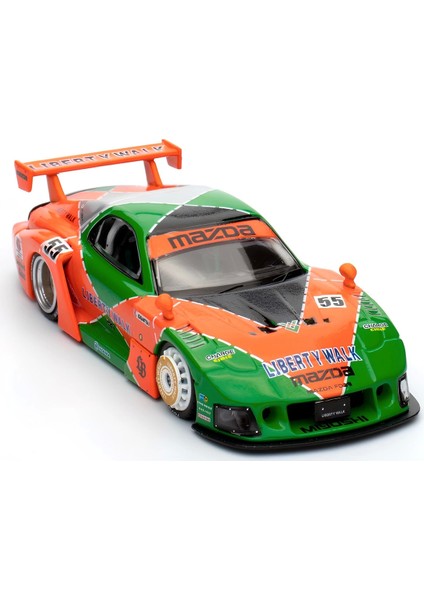 Inno 1/64 Lbwk Rx7 (FD3S) Lb-Super Silhoutte Kız Erkek Çocuk Oyuncak Eğitici Oyuncaklar