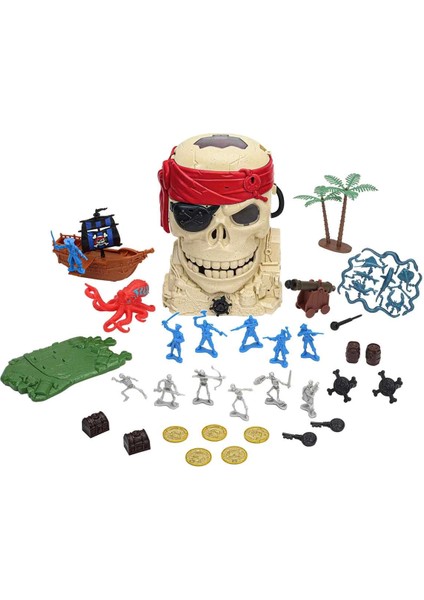 Chap Mei Korsan Oyun Seti Kafatası Kovası - S00055002 Kız Erkek Çocuk Oyuncak Eğitici Oyuncaklar fiyatları