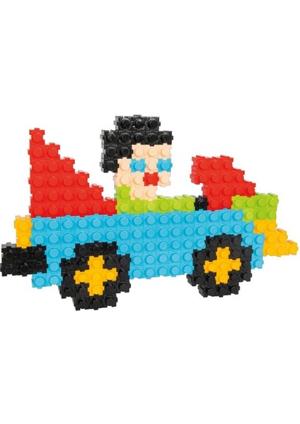 03 296 Çıt Çıt Bloklar 224 Parça -Pilsan Oyuncak Kız Erkek Çocuk Oyuncak Eğitici Oyuncaklar modelleri