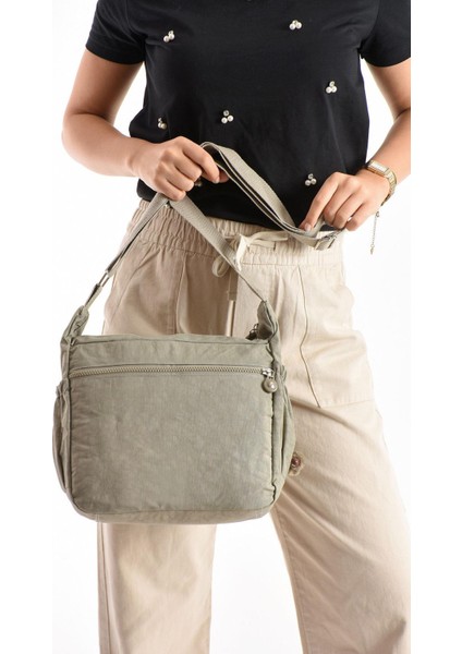 Çapraz Askılı Ultra Hafif Çok Cepli Omuz Çantası Klinkıl Kumaş modelleri