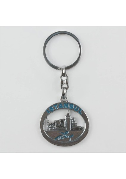 Istanbul Figürlü Metal Anahtarlık