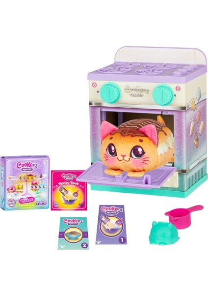 CKE06000 Ccookeez Makery Lil Bakez Fırını ve Sürpriz Kokulu Çörek Kız Erkek Çocuk Oyuncak Eğitici Oy