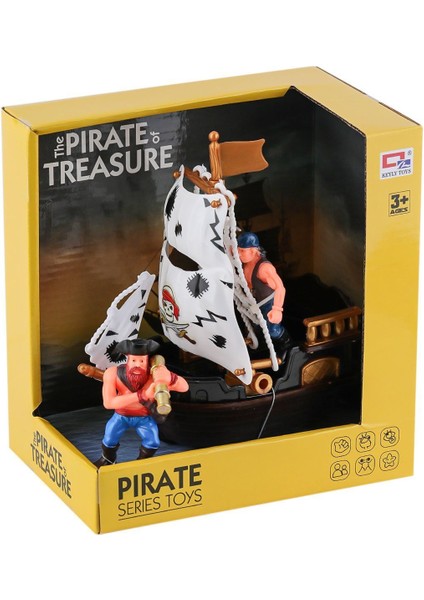 0807-26 Gemili Korsan Seti Kız Erkek Çocuk Oyuncak Eğitici Oyuncaklar